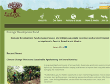 Tablet Screenshot of ecologic.org